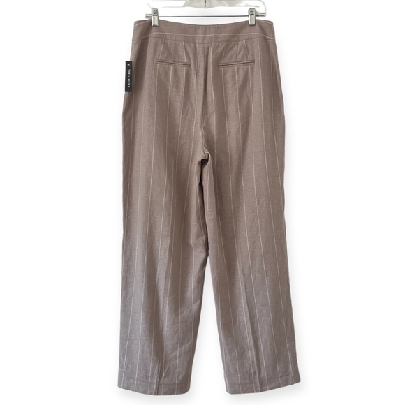 NWT The Limited Linen Blend Stripe Wide Leg Pants Trousers - Picture 3 of 16